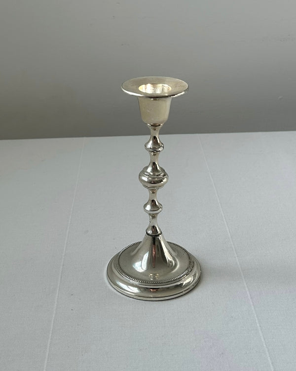 Silver Plated Candleholder (S)