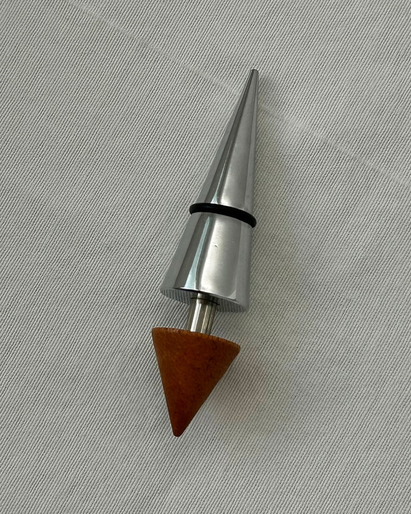 Metal and Wood Bottle Stopper