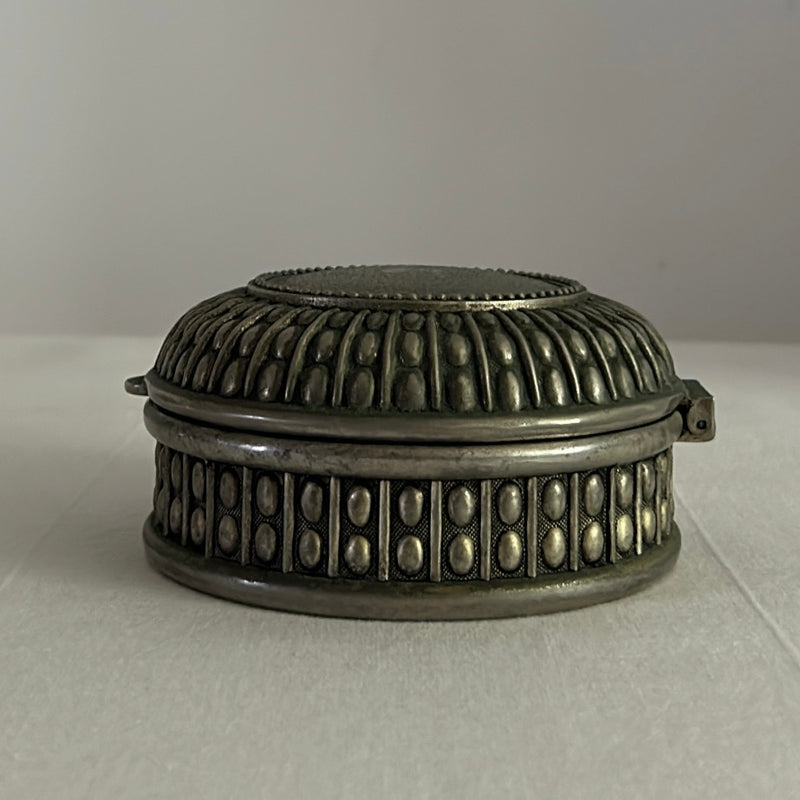 Chinese Metal Jewelry Box