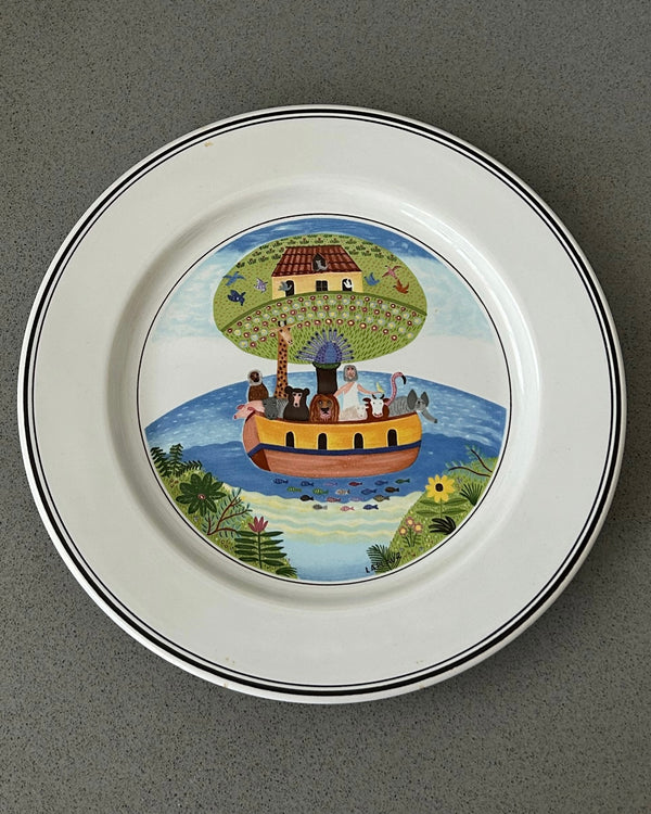Villeroy & Boch "Noah's Ark" Plate Design Naif