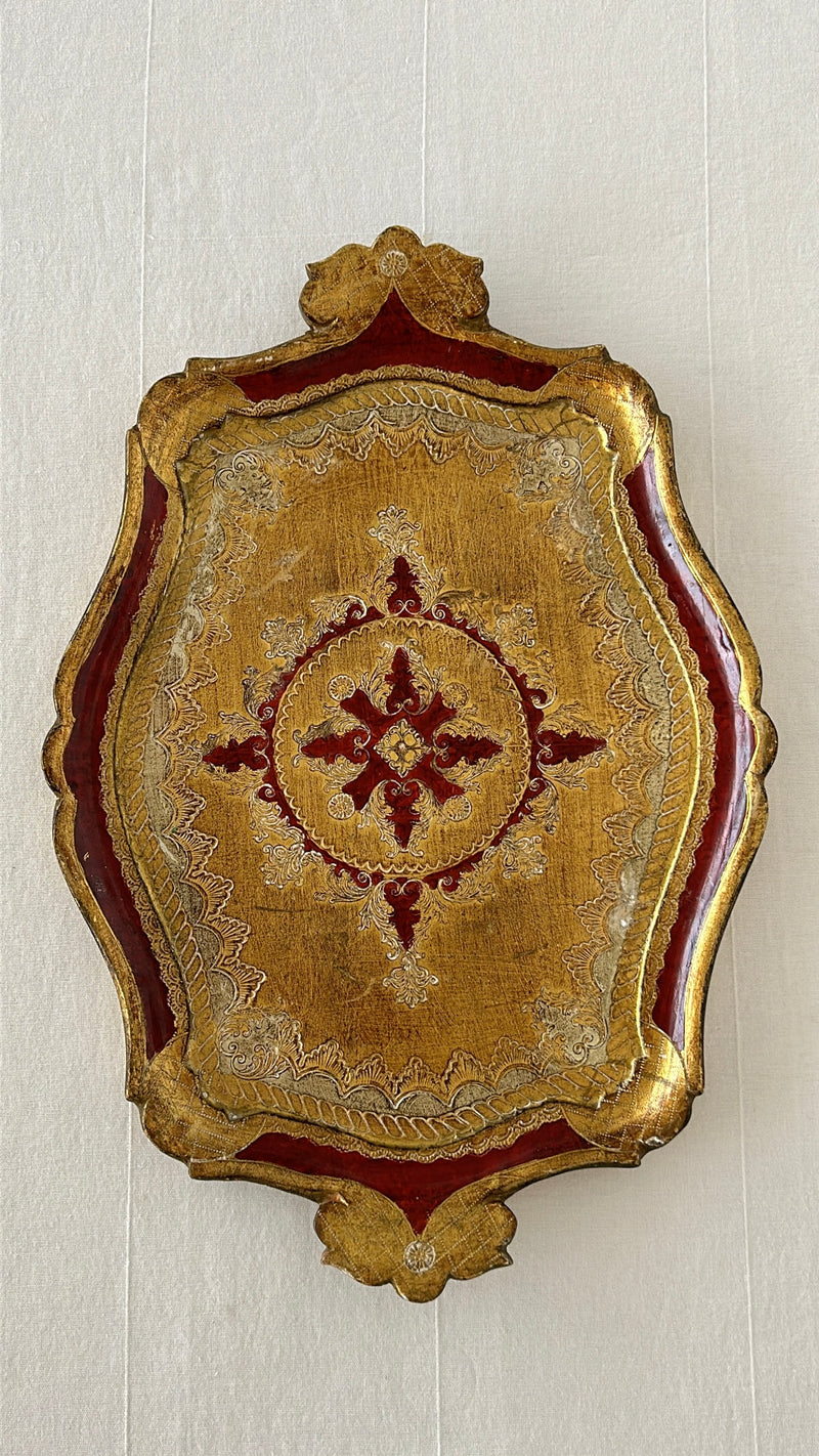 Large Papier-mâché Italian Tray (Florentine Tray)