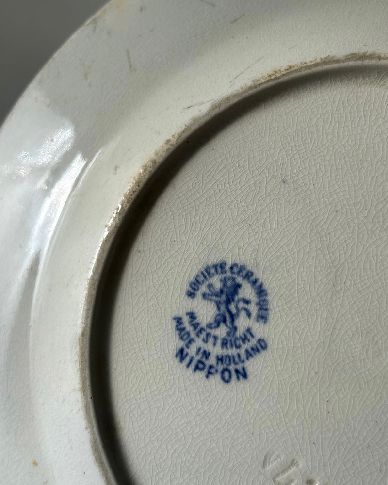 Antique “Nippon” Porcelain Plate, 1890s