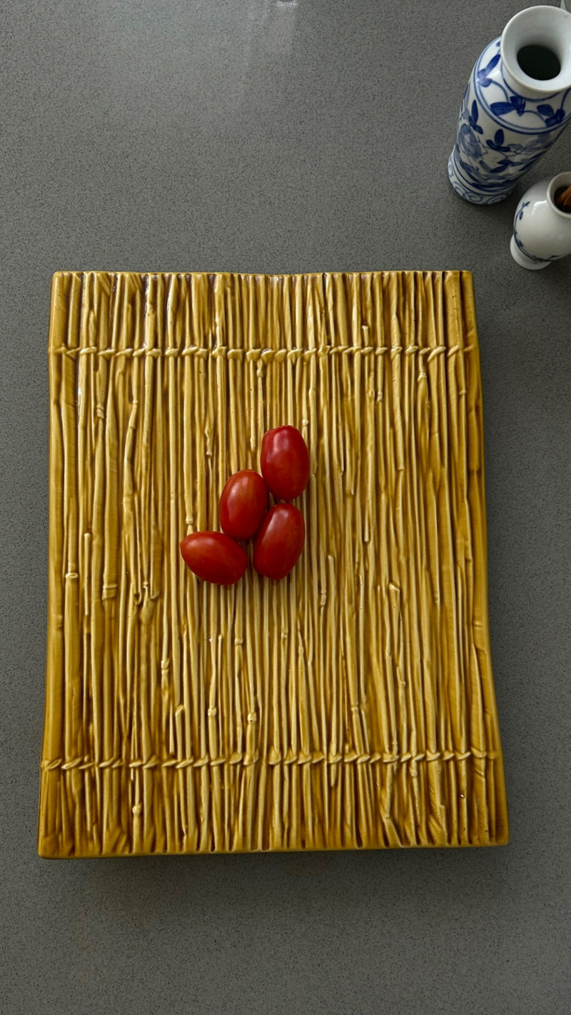Large Ceramic Serving Board by Ernest DHossce