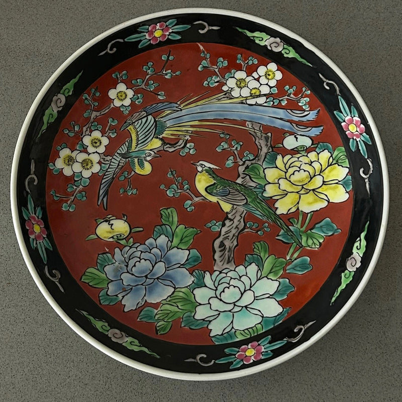 Hand Painted Decorative Japanese Plate