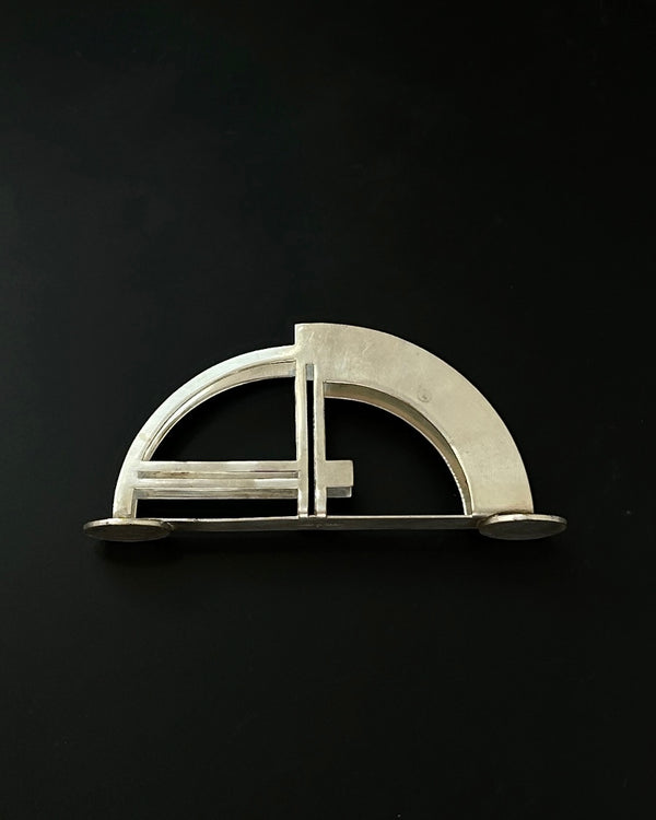 Art Deco Silver Plated Napkins Holder