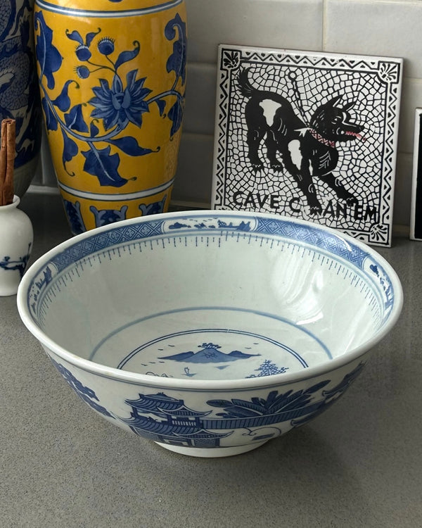 Large Hand Painted Chinese Bowl