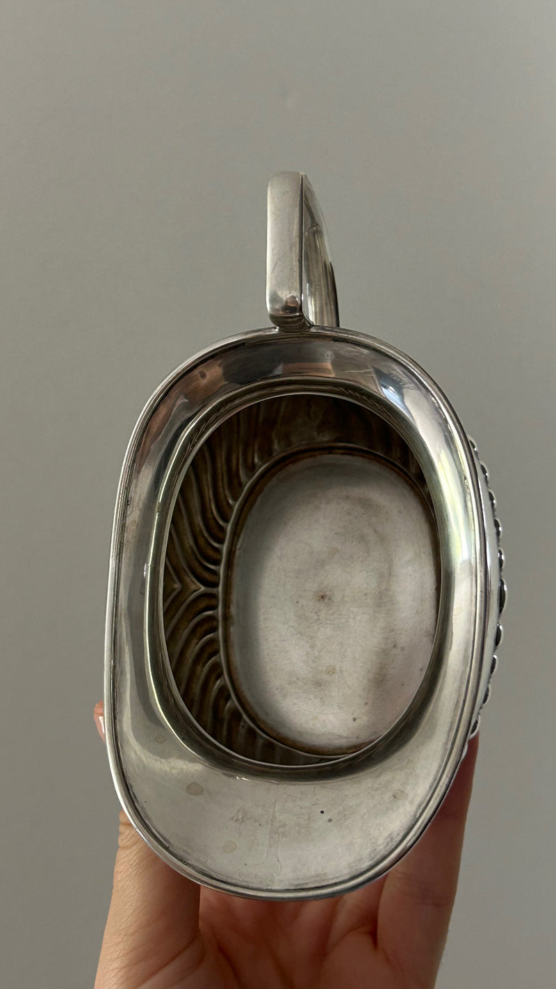 Art Deco Sheffield Silver Plated Creamer