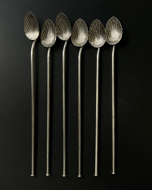 Set Of Long Spoons/Straws (6)