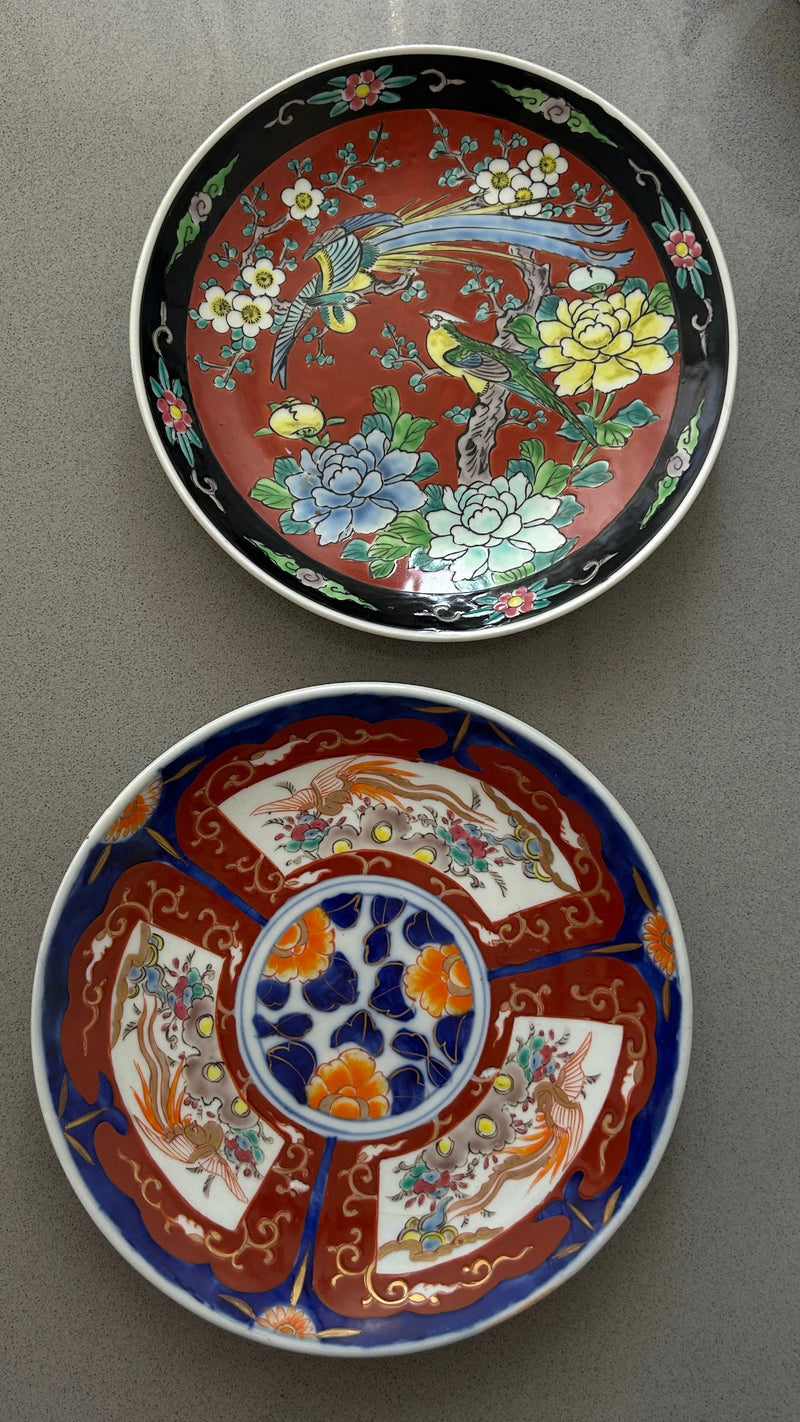 Hand Painted Decorative Japanese Plate