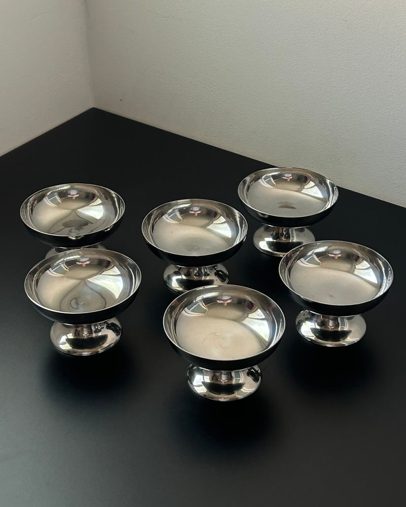 Stainless Steel Dessert Coupes (6)