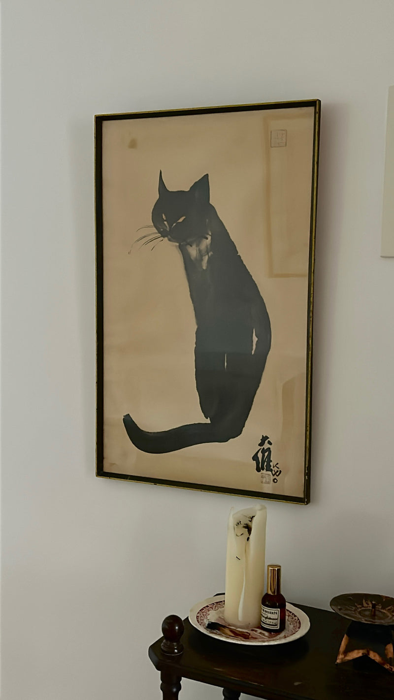 Rare Chinese Lithograph "Kim" by Da Wei Kwo