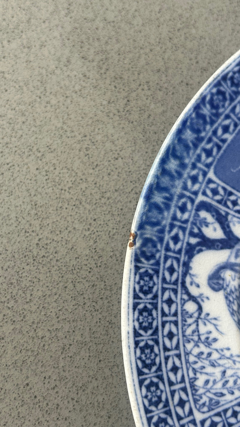 Antique “Nippon” Porcelain Plate, 1890s