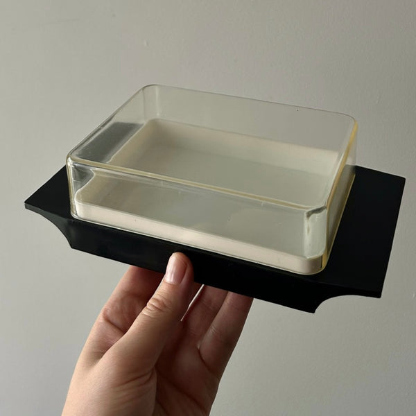 Plastic Server/Butter Dish