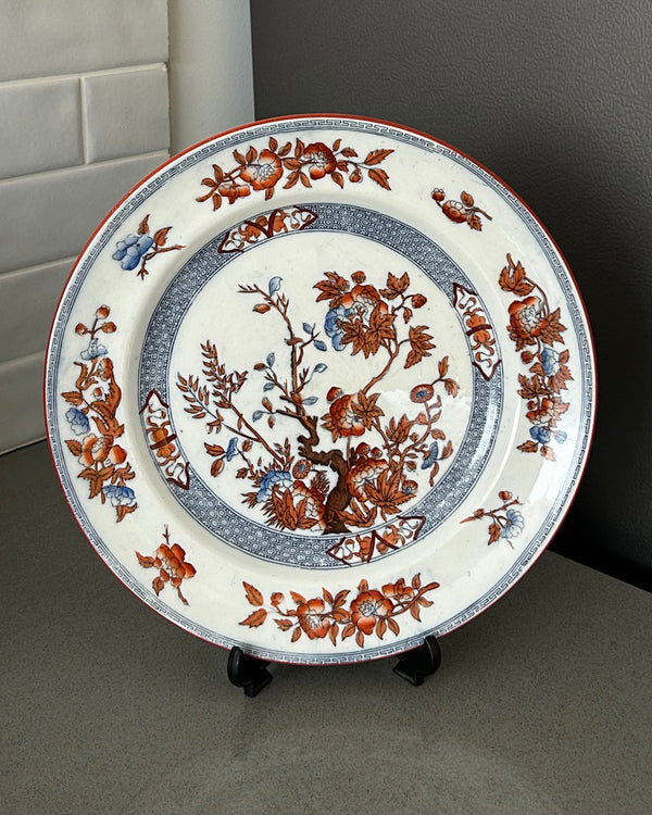 Antique “Cedra” Large Plate by P.Regout