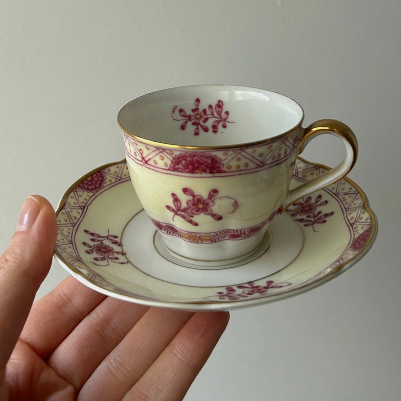 Rare Haviland Limoges Espresso Cup & Saucer