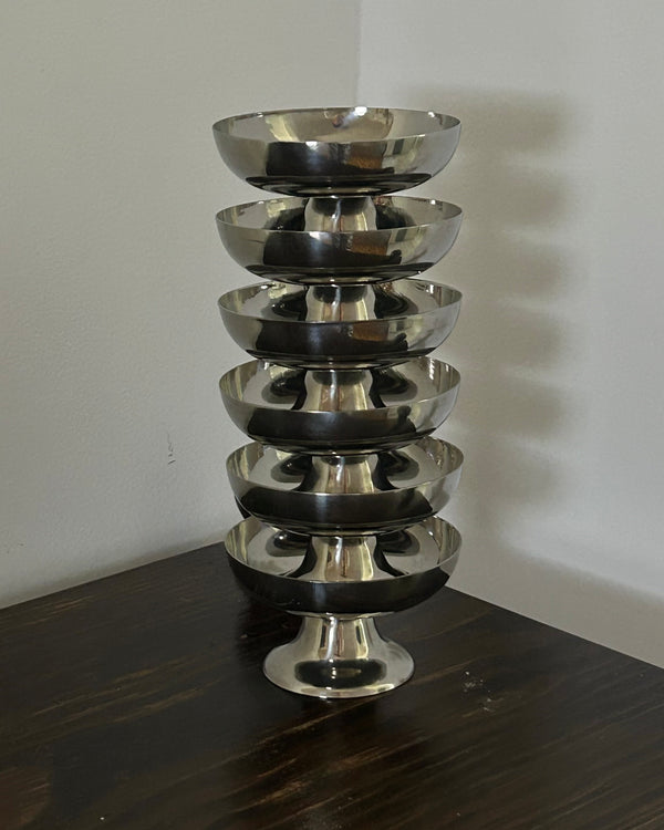 Stainless Steel Dessert Coupes (6)