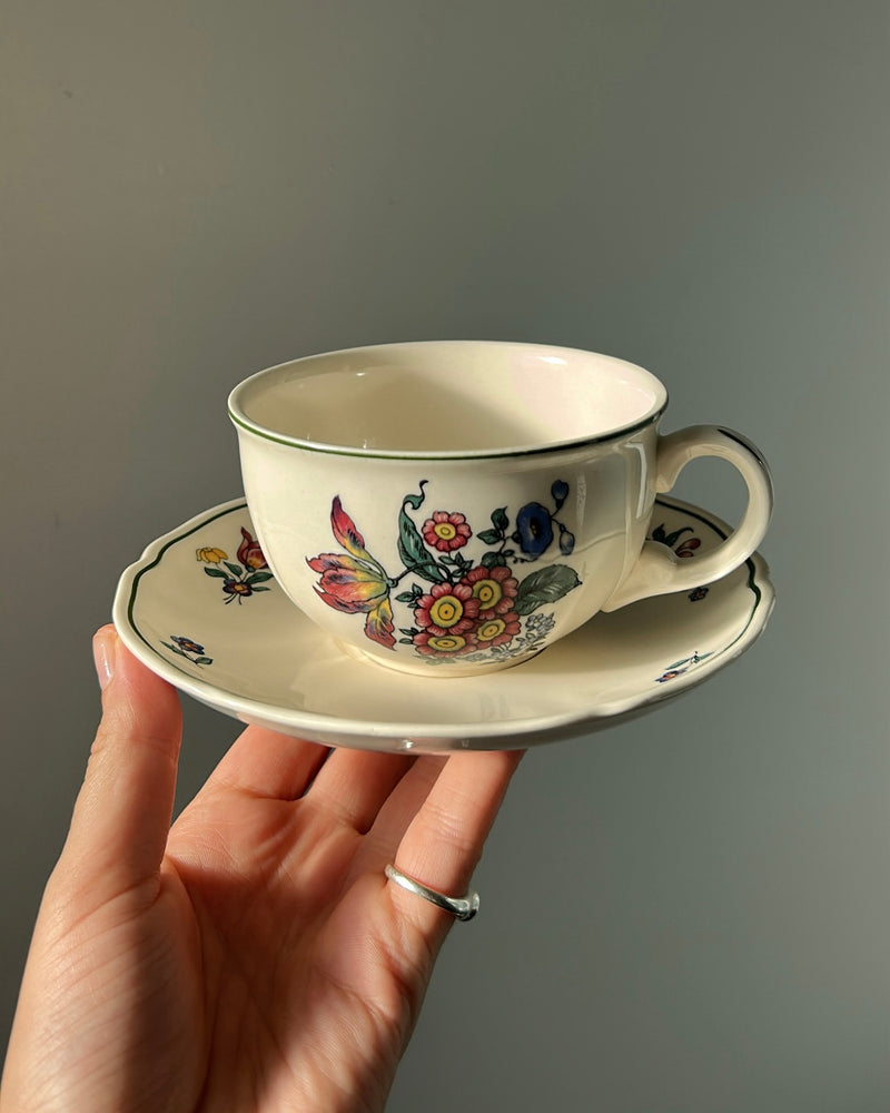 Villeroy & Boch “Alt Strasbourg” Cup & Saucer *1