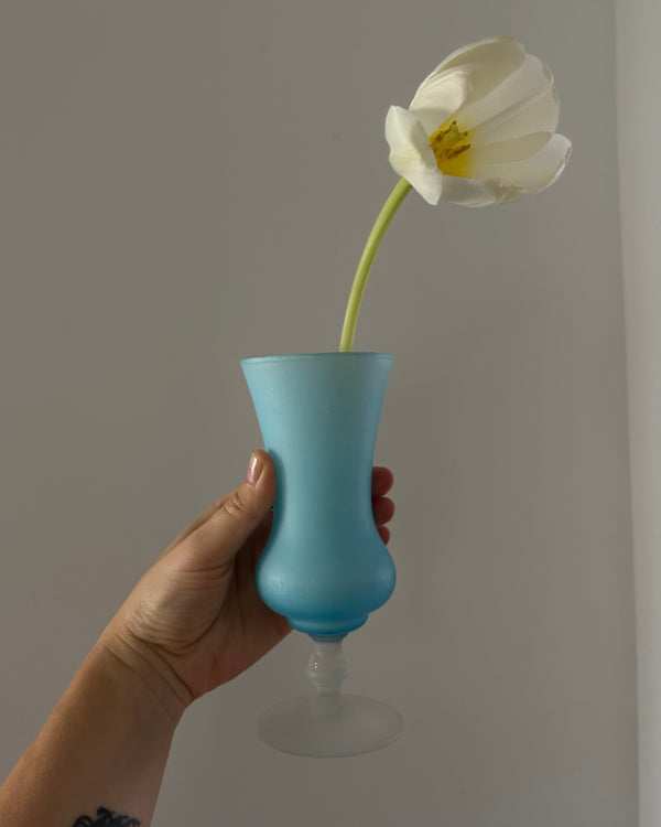 Satin Glass Vase