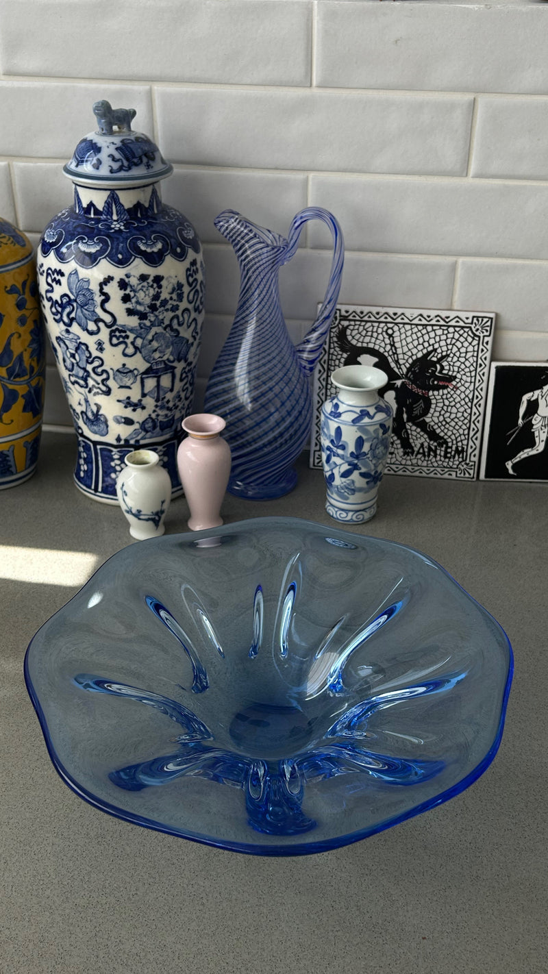 Large Art Glass Bowl