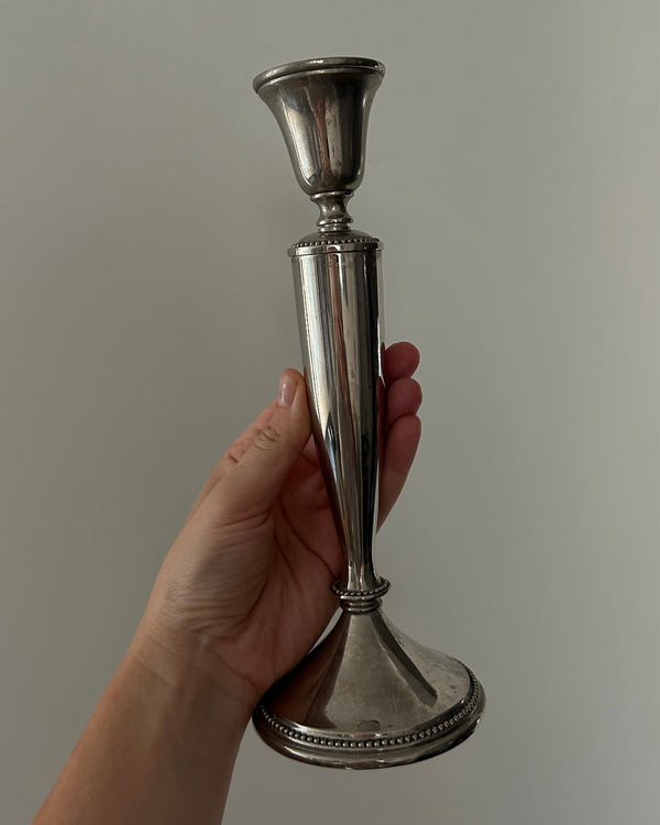 Silver Plated Candleholder (M)
