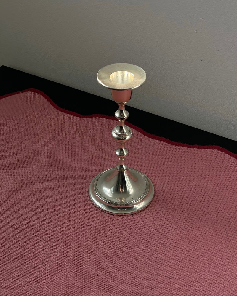Silver Plated Candleholder (S)