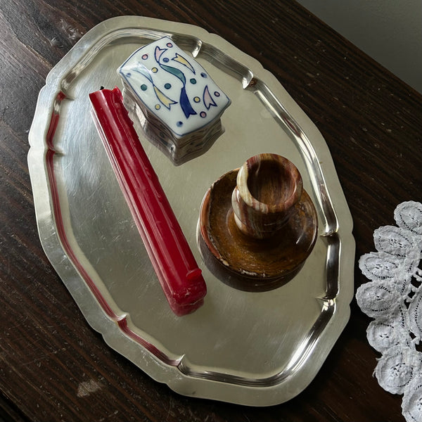 Silver Plated Tray