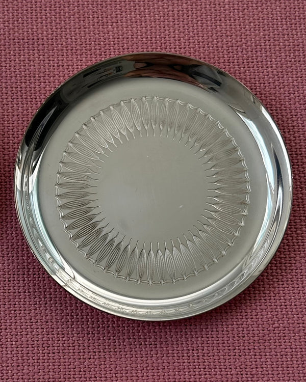 Silver Plated Coasters (6)