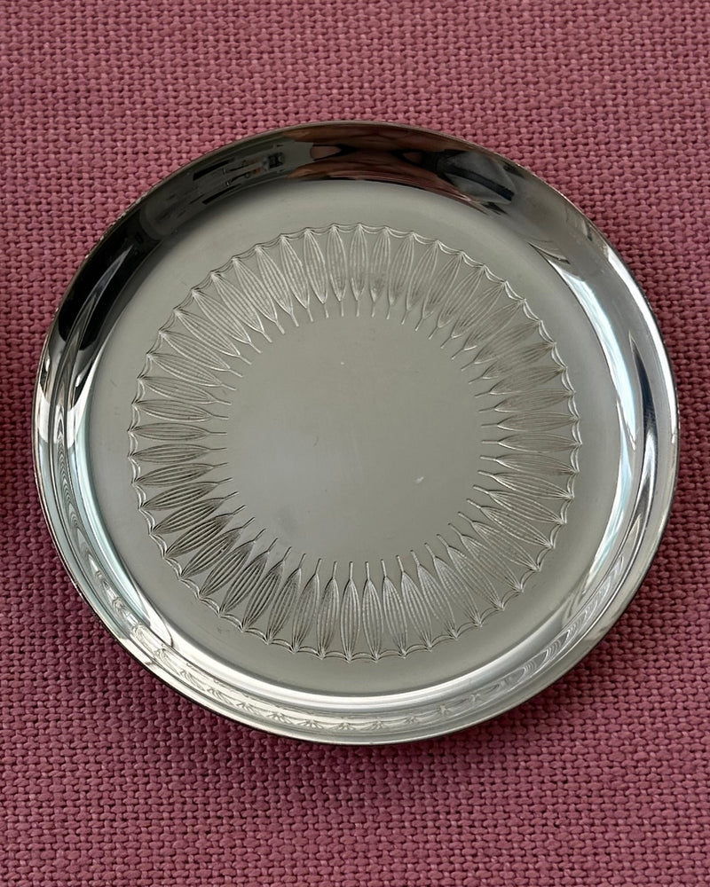Silver Plated Coasters (6)