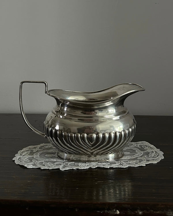 Art Deco Sheffield Silver Plated Creamer