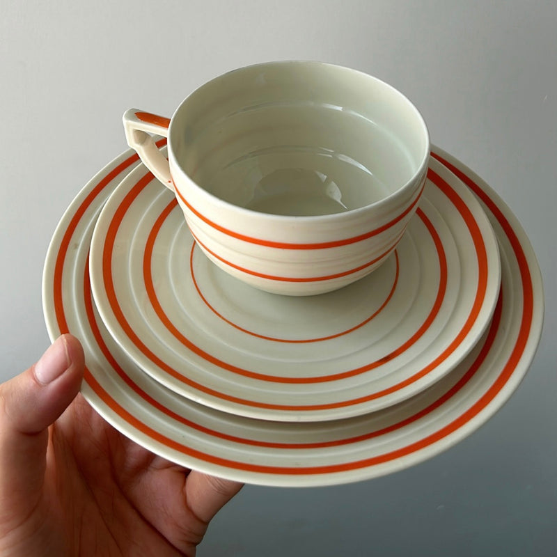 Art Deco Porcelain Trio