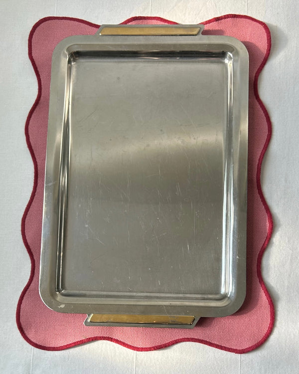 Stainless Steel Tray (L)