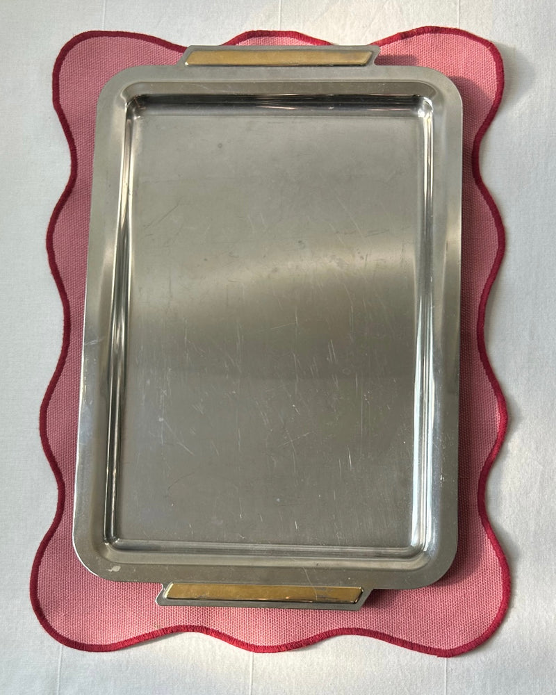 Stainless Steel Tray (L)