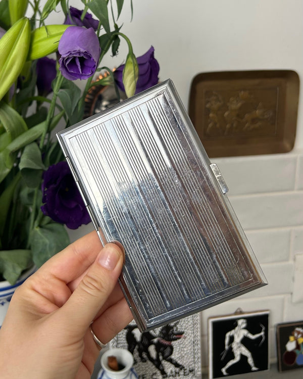 Art Deco Metal Cigarette Case
