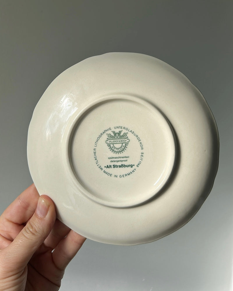 Villeroy & Boch “Alt Strasbourg” Cup & Saucer *1