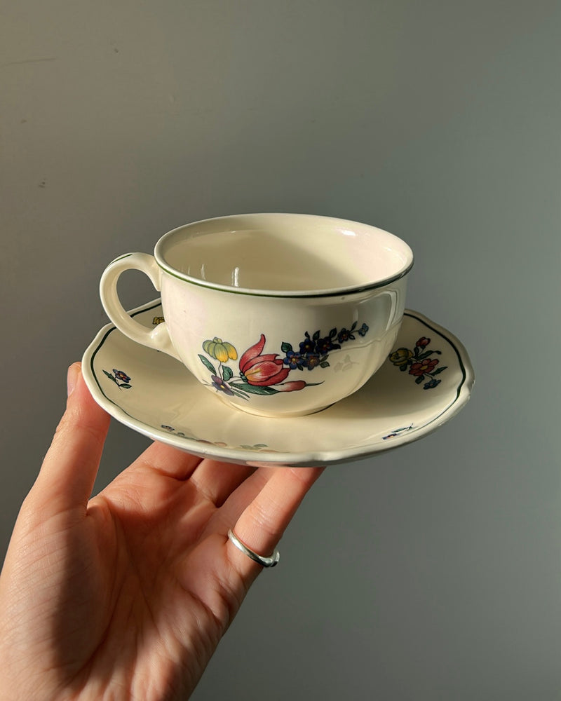 Villeroy & Boch “Alt Strasbourg” Cup & Saucer *1