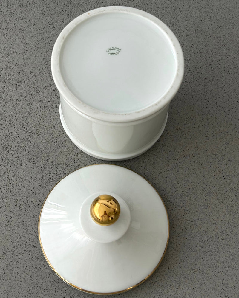 Very Rare Limoges Apothecary Jar Cocaïne
