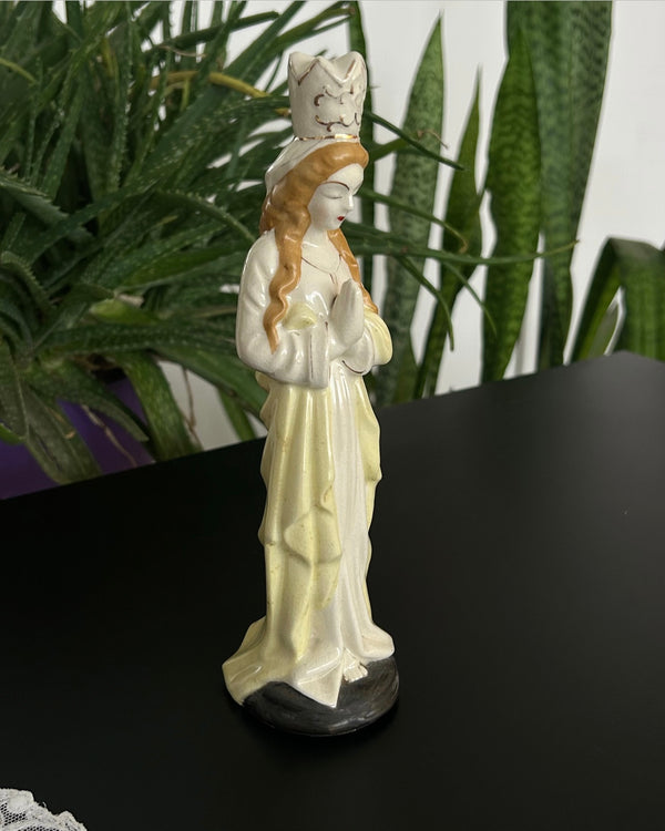 Ceramic Madonna Figurine