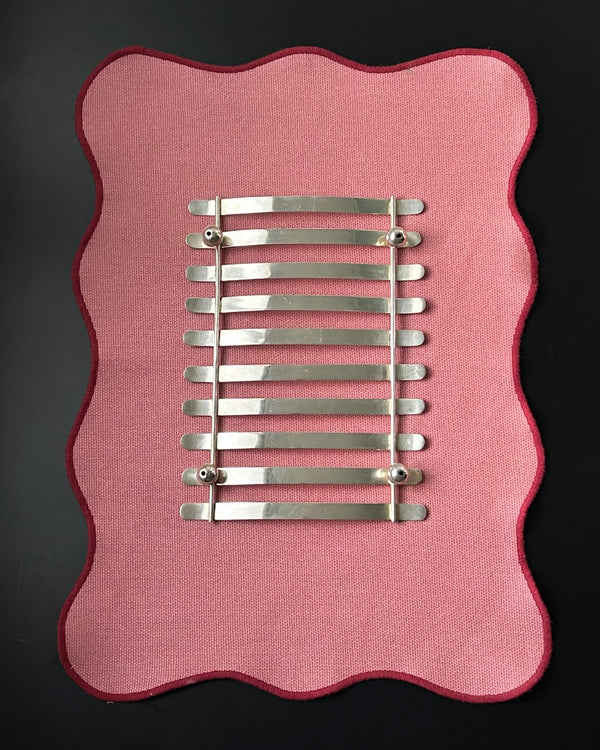 Silver Plated Footed Stand (M)