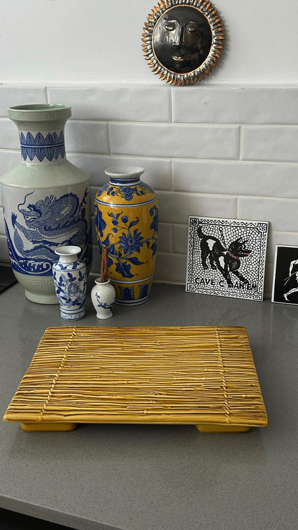 Large Ceramic Serving Board by Ernest DHossce
