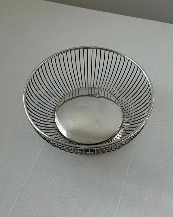 Silver Plated Bread Basket/Fruit Bowl (M)
