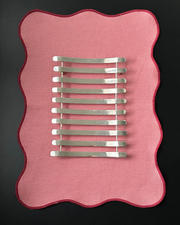 Silver Plated Footed Stand (M)