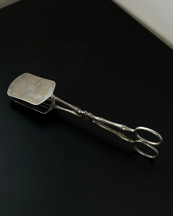 Silver Plated Pastry Tongs