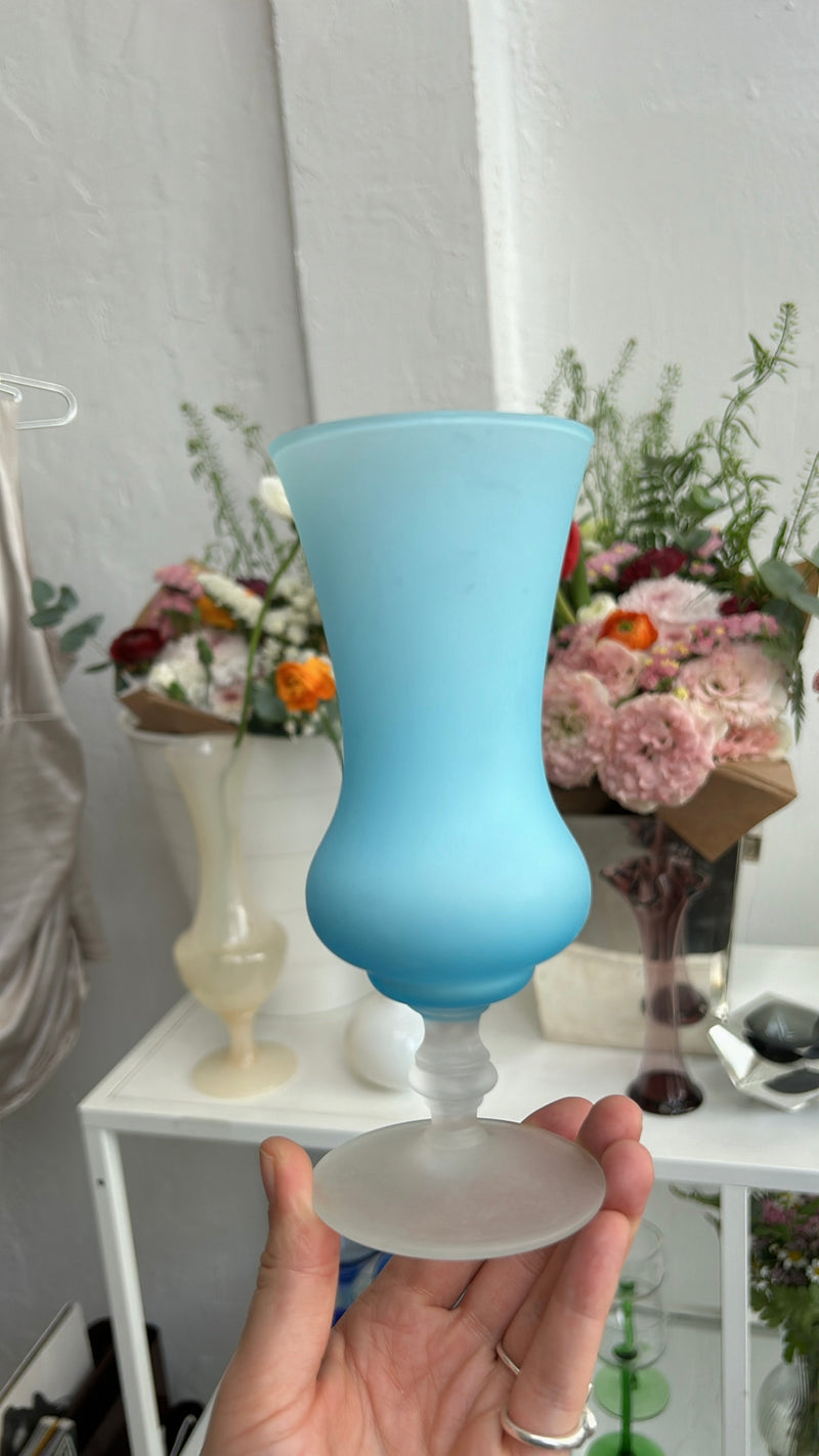 Satin Glass Vase