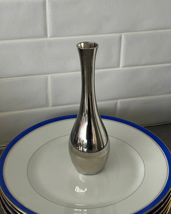 Silver Plated Bud Vase