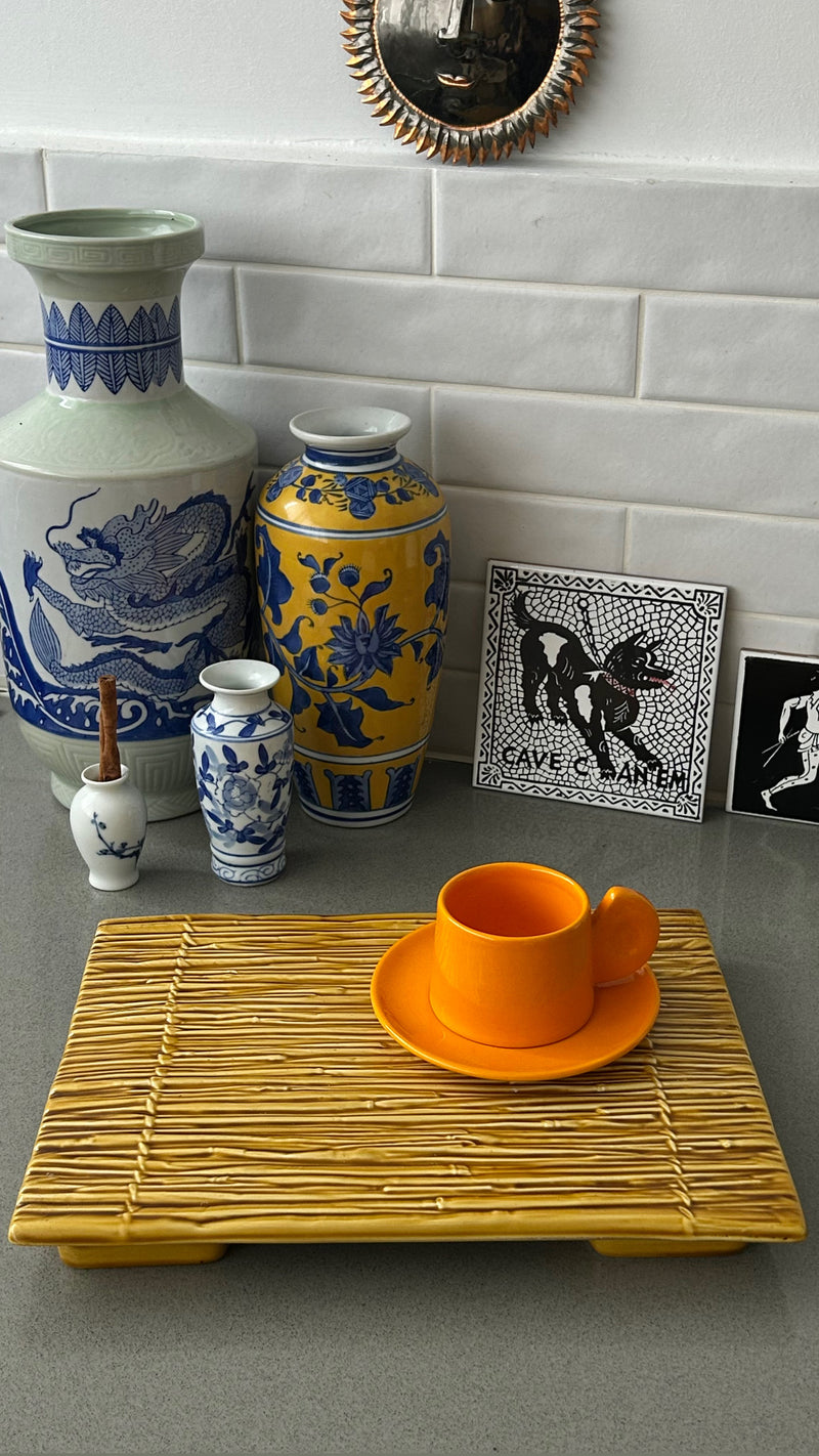 Large Ceramic Serving Board by Ernest DHossce