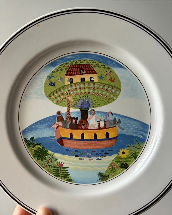 Villeroy & Boch "Noah's Ark" Plate Design Naif