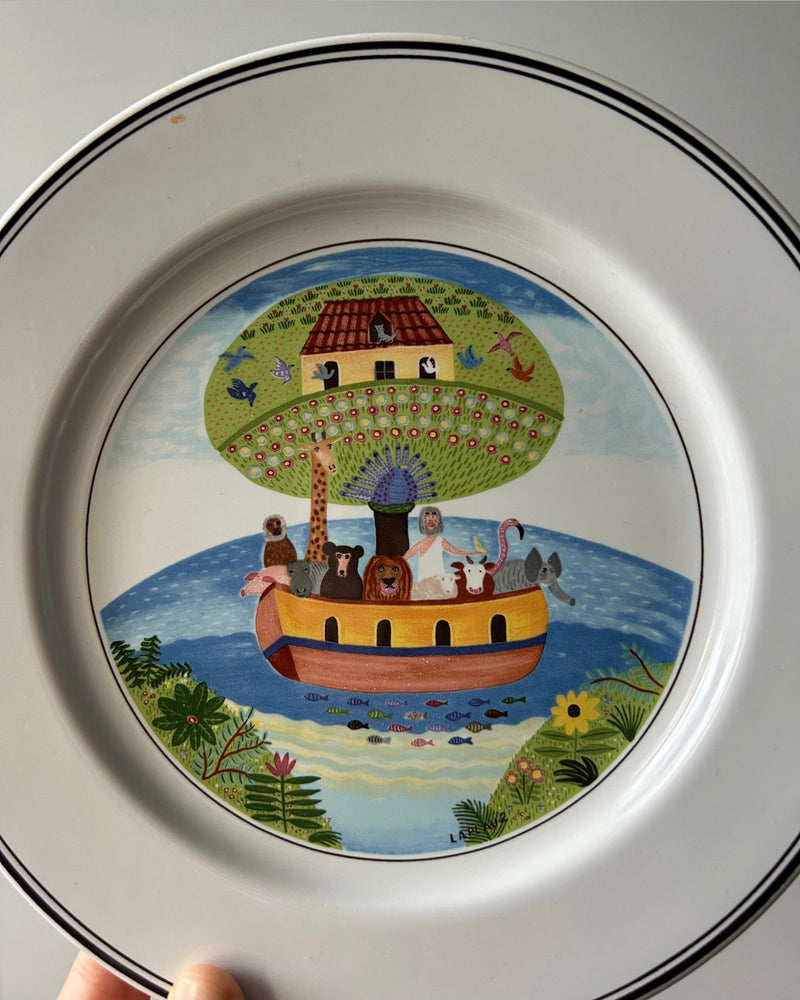Villeroy & Boch "Noah's Ark" Plate Design Naif