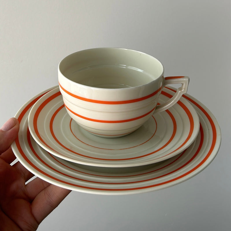 Art Deco Porcelain Trio