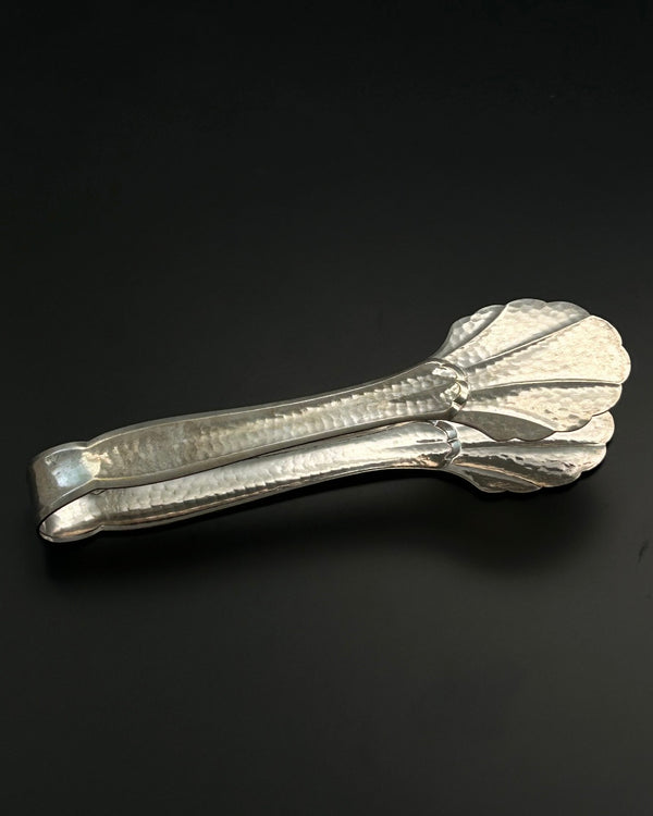 Silver Plated Shell Tongs (M)
