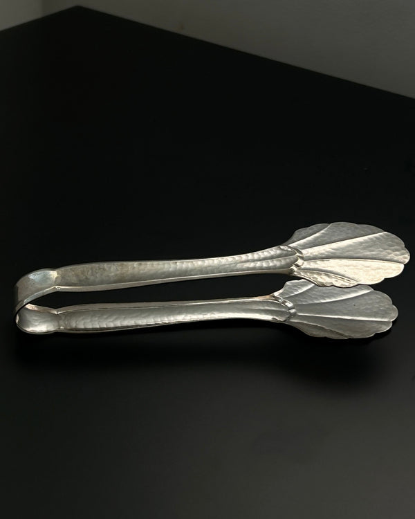 Silver Plated Shell Tongs (M)